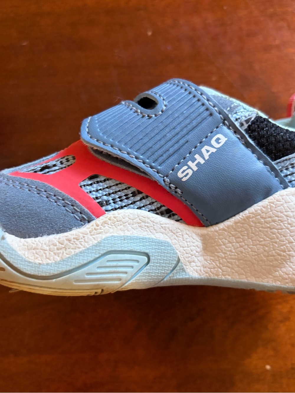 Shaq Baby Boy Sneakers Blue, Black And White Size 6 - Picture 5 of 9